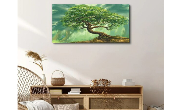 Which modern wall paintings will work best in the living room?